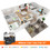 Costway 87529163 5 Drawers Storage Dresser with Fabric Bin for Living Room Bedroom-Black