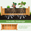 Costway 89213456 Wooden Rectangular Garden Bed with Drainage System-Natural