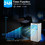 Costway 89607321 Portable Air Conditioner 10000 BTU Evaporative Air Cooler Dehumidifier-White