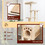 Costway 89754316 67 Inch Modern Cat Tree Tower with Top Perch and Sisal Rope Scratching Posts-Natural