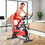 Costway 90348526 Magnetic Exercise Bike Fitness Cycling Bike with 35Lbs Flywheel for Home and Gym-Black & Red