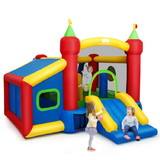 Costway 91437058 Inflatable Bounce House Kids Slide Jumping Castle without Blower