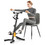 Costway 91532674 Folding Pedal Exercise Bike with Adjustable Resistance-Yellow