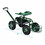 Costway 91742630 Heavy Duty Garden Cart with Tool Tray and 360 Swivel Seat