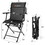 Costway 98520743 Swivel Hunting Chair Foldable Mesh Chair with Armrests-Black