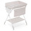 Costway 18072359 Foldable Baby Changing Table with Wheels-Beige