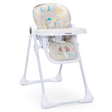Costway 64192083 Baby High Chair Folding Feeding Chair with Multiple Recline and Height Positions-Gray