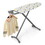 Costway 27514938 44 x 14 Inch Foldable Ironing Board with Iron Rest Extra Cotton Cover-White