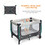 Costway 54920613 Portable Baby Playpen with Mattress Foldable Design-Gray