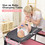 Costway 17240368 3-in-1 Portable Baby Playard with Zippered Door and Toy Bar-Pink