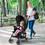 Costway 24087153 Toddler Travel Stroller for Airplane with Adjustable Backrest and Canopy
