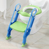 Costway 51062983 Potty Training Toilet Seat w/ Step Stool Ladder-Blue