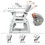 Costway 95206483 3-in-1 Baby High Chair with Lockable Universal Wheels-Gray