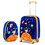 Costway 34089617 2PC Kids Luggage Set Rolling Suitcase & Backpack-Navy