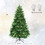 Costway 48265971 Artificial Christmas Tree with LED Lights and Pine Cones-7'