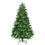 Costway 48265971 Artificial Christmas Tree with LED Lights and Pine Cones-7'