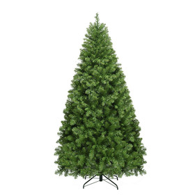 Costway 68431072 Pre-Lit Artificial PVC Christmas Tree with LED Lights and Stand-6 ft