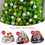 Costway 63947205 Snow Flocked Artificial Christmas Tree with Metal Stand-6.5'