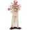 Costway 43698257 5 FT Grins Animatronic Killer Clown Halloween Decoration with Glowing Red Eyes