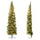 Costway 80521964 7 Feet Prelit Half-Shape Christmas Tree with 150 Lights