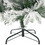 Costway 71893652 Flocked Christmas Tree with 250 Warm White LED Lights and 752 Mixed Branch Tips-6ft