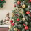 Costway 81753629 Hinged Christmas Tree with 450 PVC Branch Tips and 200 Warm White LED Lights-6.5 ft