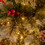 Costway 71634958 7 Feet Pre-Lit Artificial Christmas Tree with 400 Lights and 1116 Branches