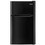 Costway 67320485 3.2 cu ft. Compact Stainless Steel Refrigerator-Black