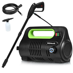 Costway 50347126 1800 PSI Portable Electric High Pressure Washer 1.96 GPM 1800 W-Green