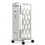 Costway 36891450 1500 W Oil-Filled Heater Portable Radiator Space Heater with Adjustable Thermostat-White