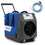 Costway 37285961 180 PPD Commercial Dehumidifier with Pump Drain Hose and Wheels-Blue