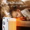 Costway 64257910 700 W Portable Mini Electric Oil-Filled Radiator Heater