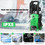 Costway 82435901 3500PSI Electric Pressure Washer with Wheels-Green