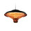 Costway 07329581 1500W Electric Hanging Ceiling Mounted Infrared Heater with Remote Control-Black