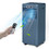 Costway 06253978 10000 BTU Portable Air Conditioner with Remote Control-Dark Blue
