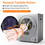Costway 29704385 1.5 Cu .ft Clothes Dryer with with Stainless Steel Wall Mount-Silver