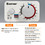 Costway 29704385 1.5 Cu .ft Clothes Dryer with with Stainless Steel Wall Mount-Silver