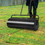 Costway 51267089 36 x 12 Inch Tow Lawn Roller Water Filled Metal Push Roller-Black