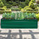 Costway 59241076 47.5 Inch Patio Raised Garden Bed Vegetable Flower Planter