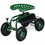 Costway 93085162 4-Wheel Rolling Garden Cart Work Seat