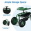 Costway 93085162 4-Wheel Rolling Garden Cart Work Seat