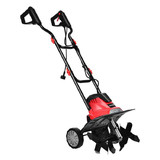 Costway 93460517 14-Inch 10 Amp Corded Electric Tiller and Cultivator 9-Inch Tilling Depth