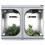 Costway 94671035 4 x 8 Grow Tent with Observation Window for Indoor Plant Growing-Gray