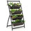 Costway 97853214 4-Tier Vertical Raised Garden Bed with 4 Containers and Drainage Holes-S