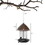 Costway 94372615 Squirrel-proof Metal Wild Bird Feeder with Perch and Drain Holes