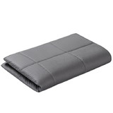 Costway 82316405 100% Cotton Weighted Blanket with Glass Beads-7lbs