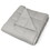 Costway 04271395 20 lbs 60" x 80" 100% Cotton Weighted Blanket - Light Gray