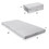 Costway 45912670 4 Inch Folding Sofa Bed Foam Mattress with Handles-Twin XL
