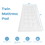 Costway 89467123 Mattress Pad Cover Padded Topper Soft Quilted Fitted Deep Pocket-Twin Size