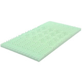 Costway 38954126 3 Inch Comfortable Mattress Topper Cooling Air Foam-King Size